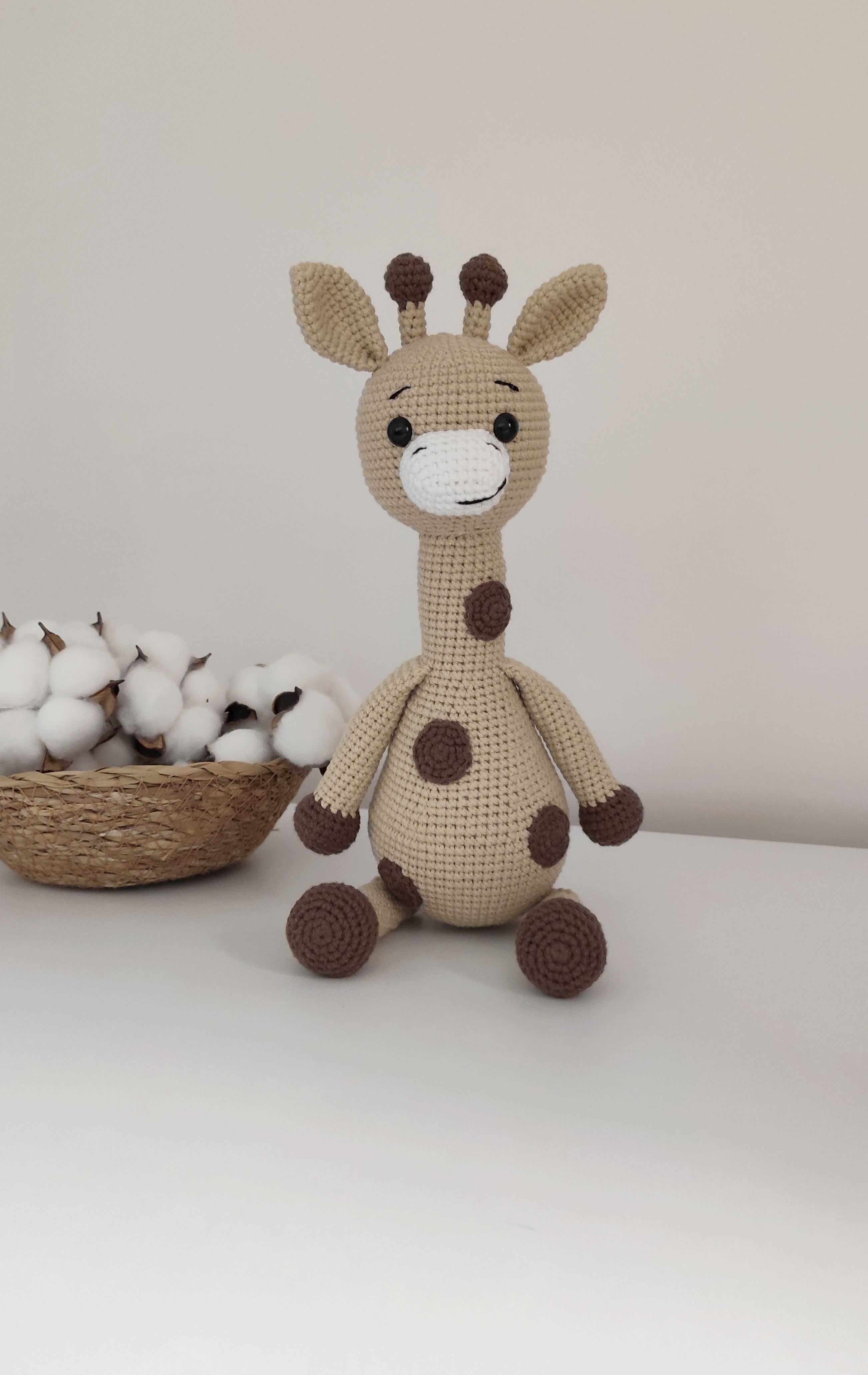 Amigurumi Oyuncak Zürafa Bebek Hediyesi