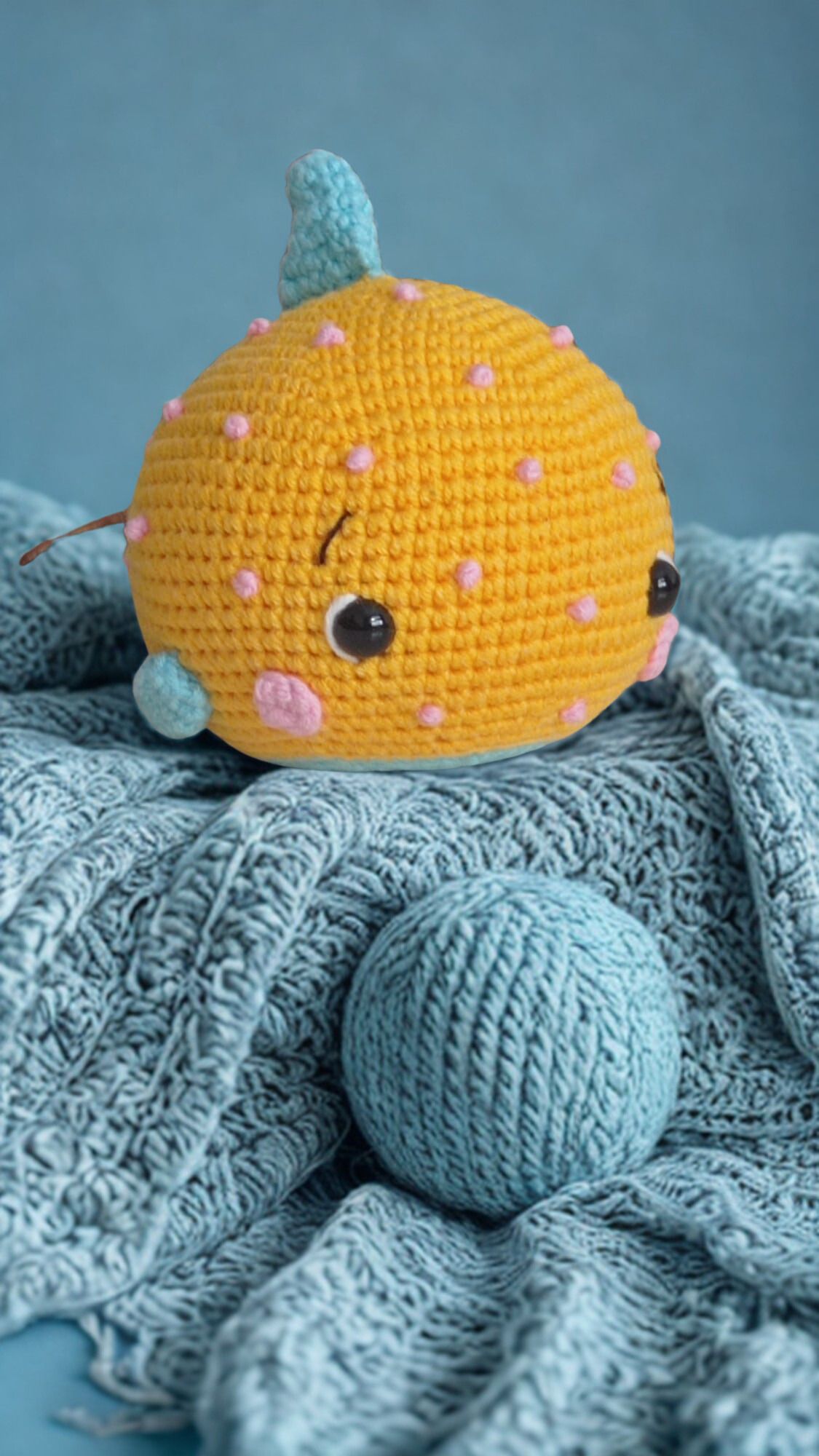 Amigurumi Sevimli Balon Baligi