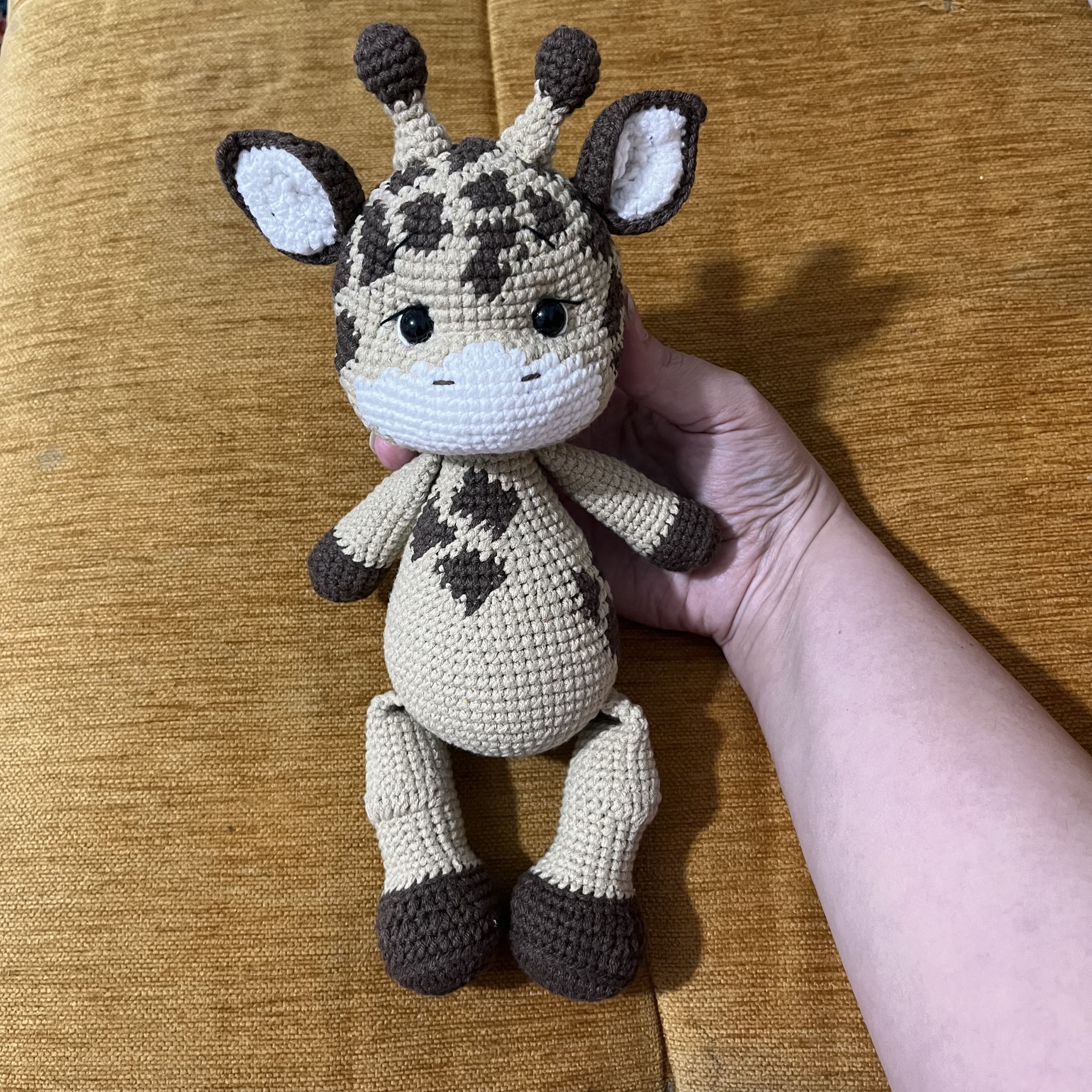 Amigurumi Benekli Zürafa Oyuncak 🦒